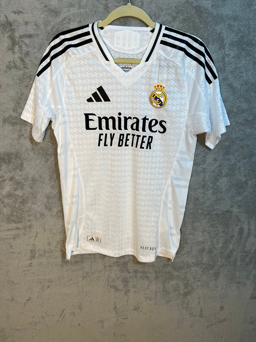 Adidas Real Madrid Bellingham #5 Soccer Jersey White Size Small NWT FIFA